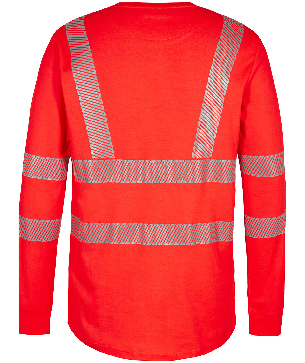 Engel Safety l&aring;ng&auml;rmad T-shirt, Varsel R&ouml;d