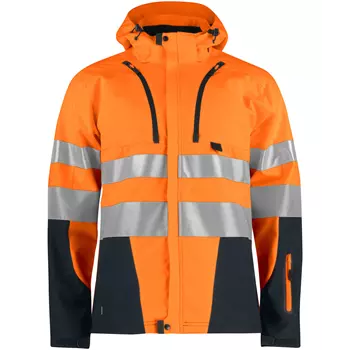 ProJob work jacket 6419, Hi-Vis Orange/Black