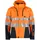 ProJob work jacket 6419, Hi-Vis Orange/Black, Hi-Vis Orange/Black, swatch