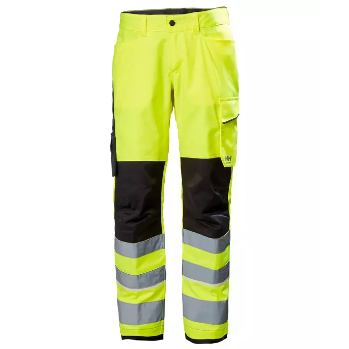 Helly Hansen UC-ME work trousers, Hi-vis yellow/Ebony, large image number 0