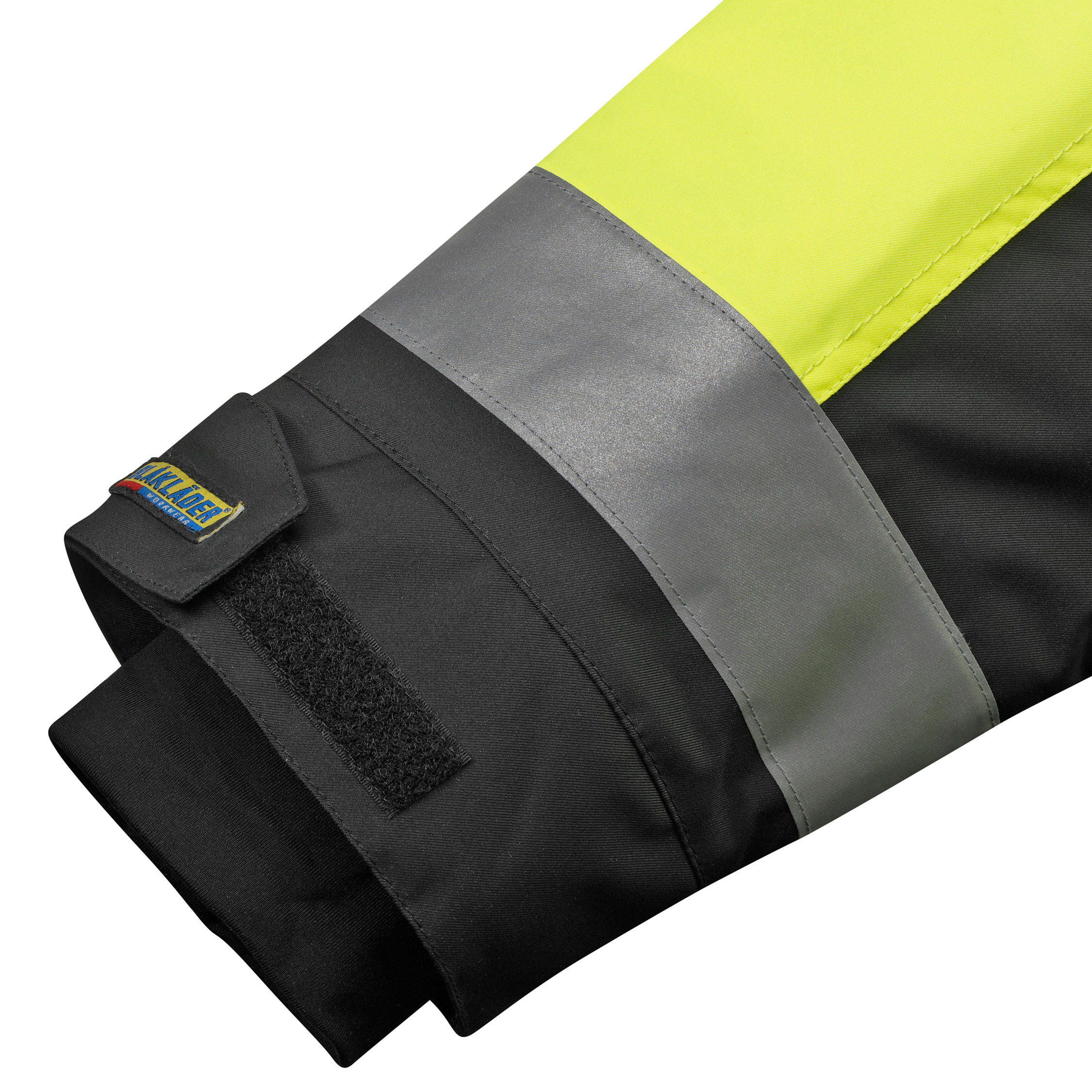 Bl&aring;kl&auml;der Vinter work jacket, Yellow/Black, large image number 5