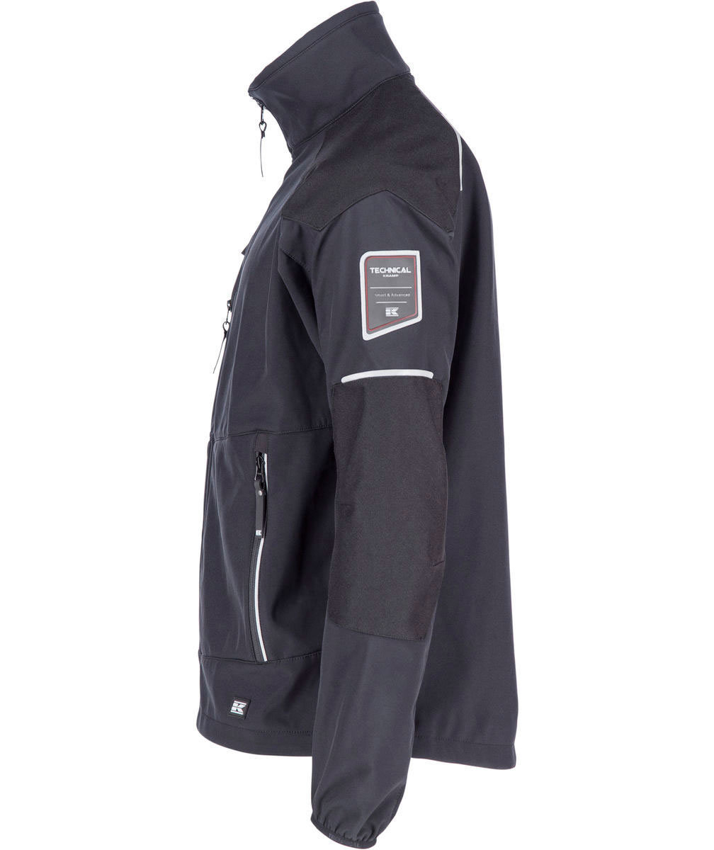 Kramp Technical softshelljakke, Sort
