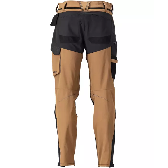 Mascot Customized work trousers full stretch, Nut Brown/Black, large image number 2