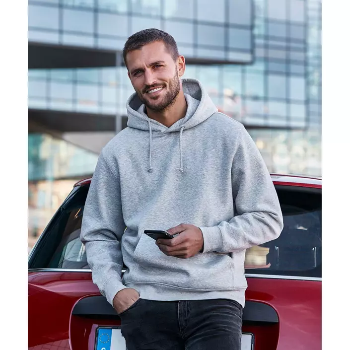 South West Taber hoodie, Grå Melange, large image number 1