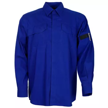 Mascot Multisafe Ternitz Modern fit work shirt, Cobalt Blue