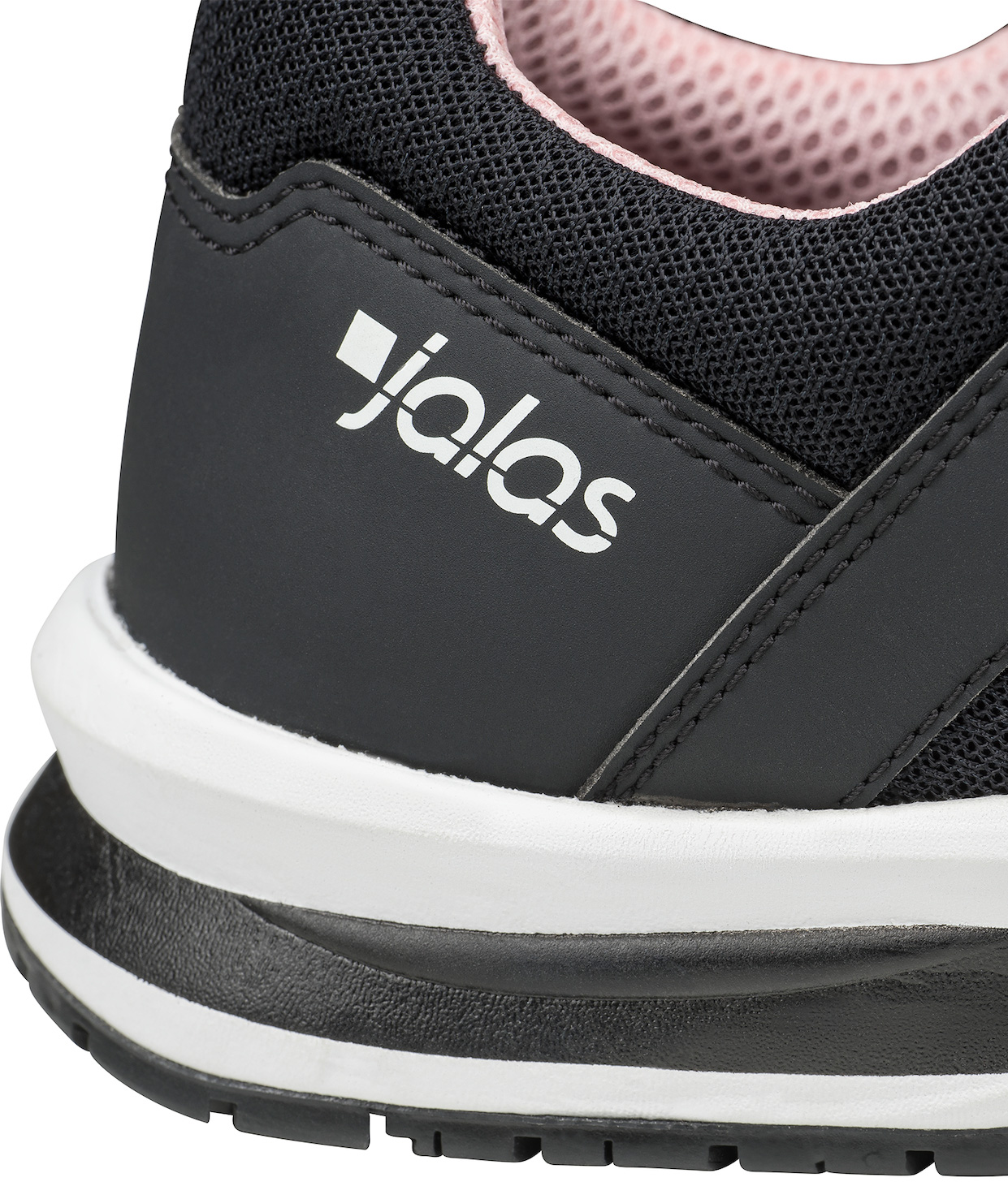 Jalas Tempus women's 5628 safety shoes S1P, Black/Pink, large image number 4