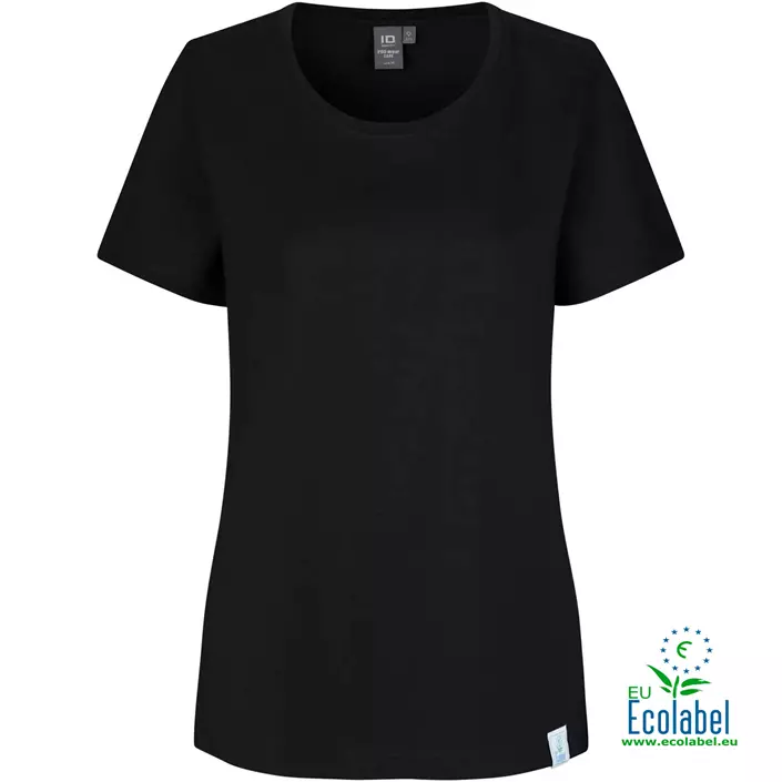 ID PRO wear CARE dame T-shirt med rund hals, Sort, large image number 0