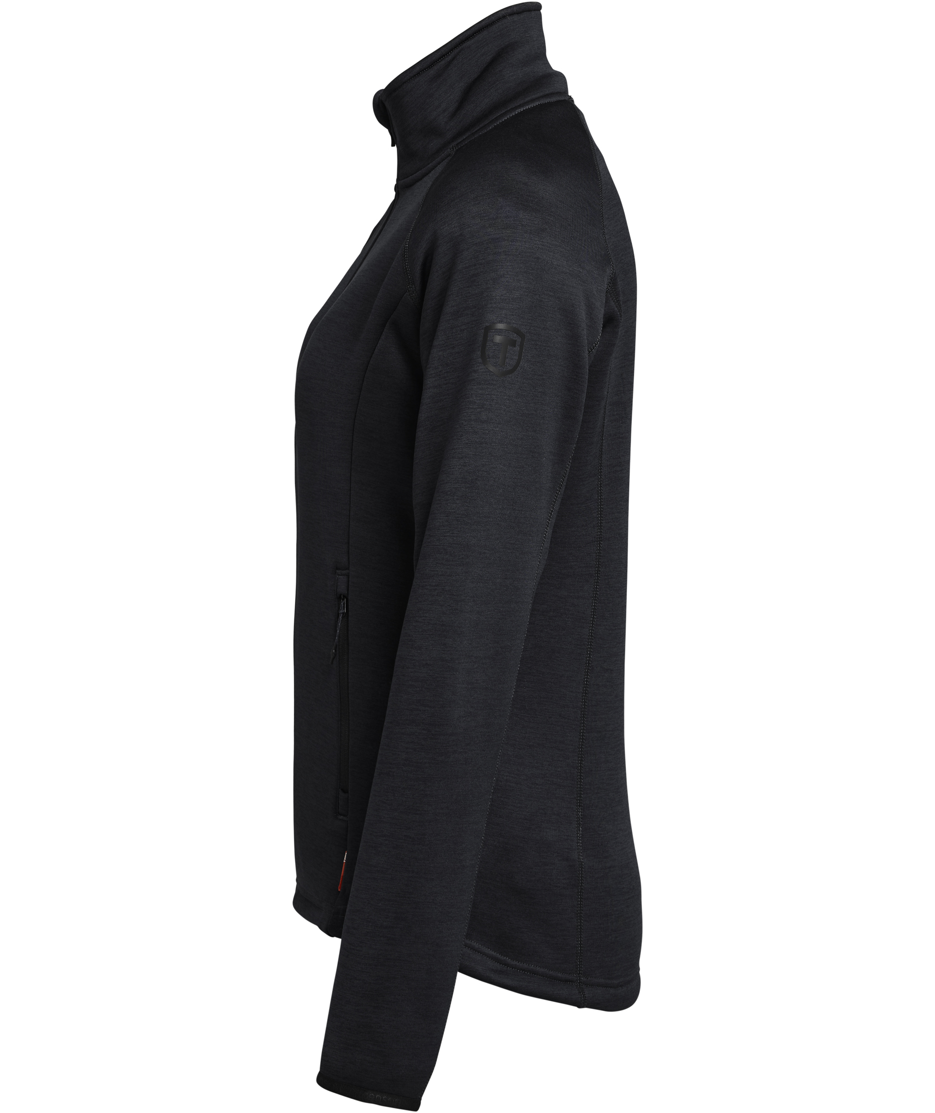Tenson TXlite dame cardigan, Black, large image number 4