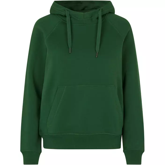 ID Core hoodie dam, Flaskgrön, large image number 0