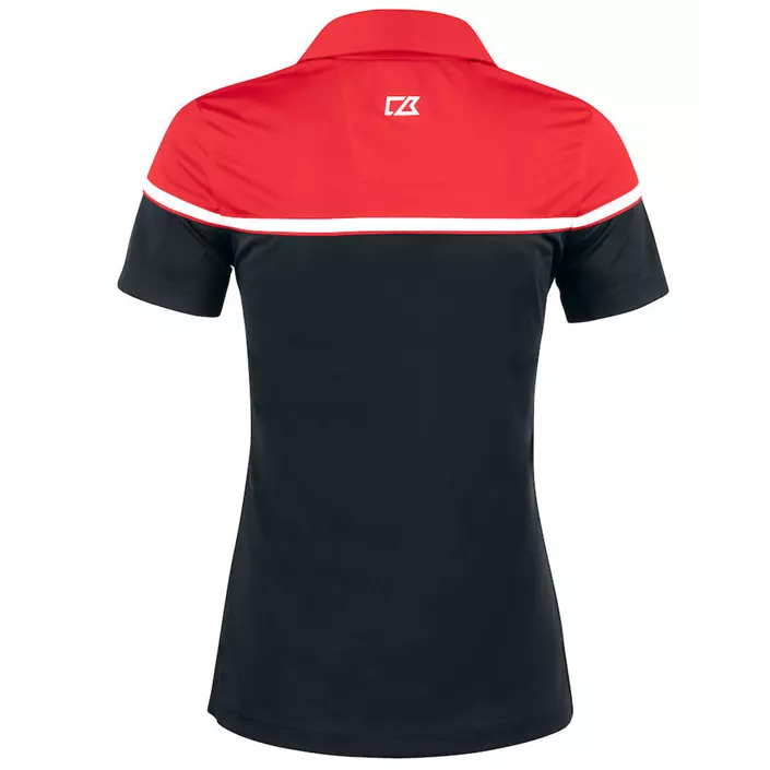 Cutter & Buck Seabeck women's polo shirt, Black/Red, large image number 1