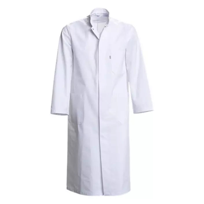 Nybo Workwear Heartbeat extra long lab coat, White, large image number 0