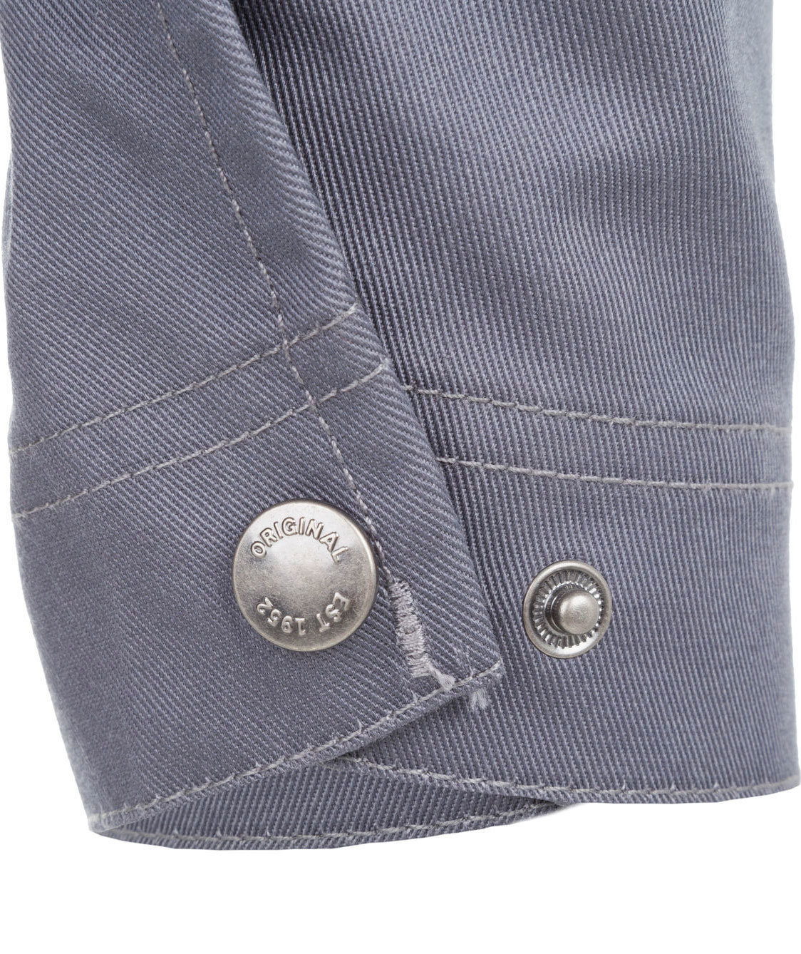 Kramp Original arbejdsjakke, Gr&aring;/Sort, large image number 4