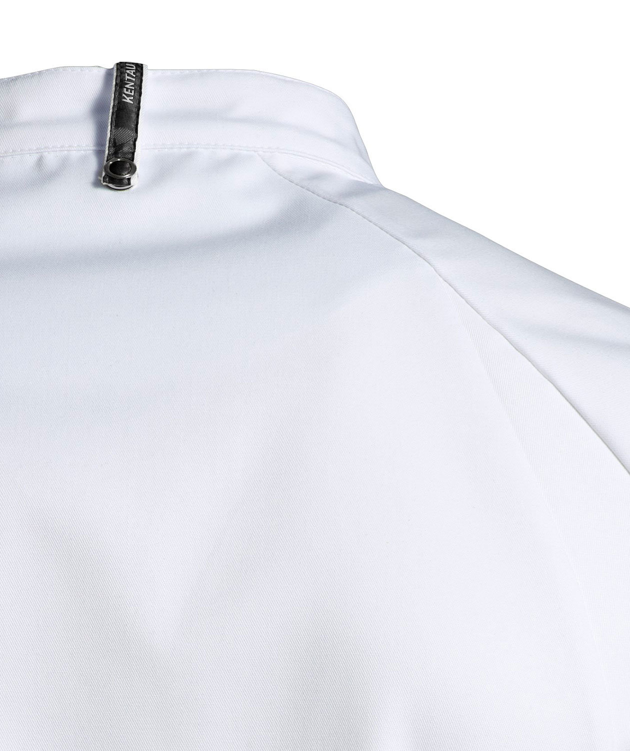 Kentaur short-sleeved chefs-/server jacket with Fairtrade Cotton, White, large image number 4