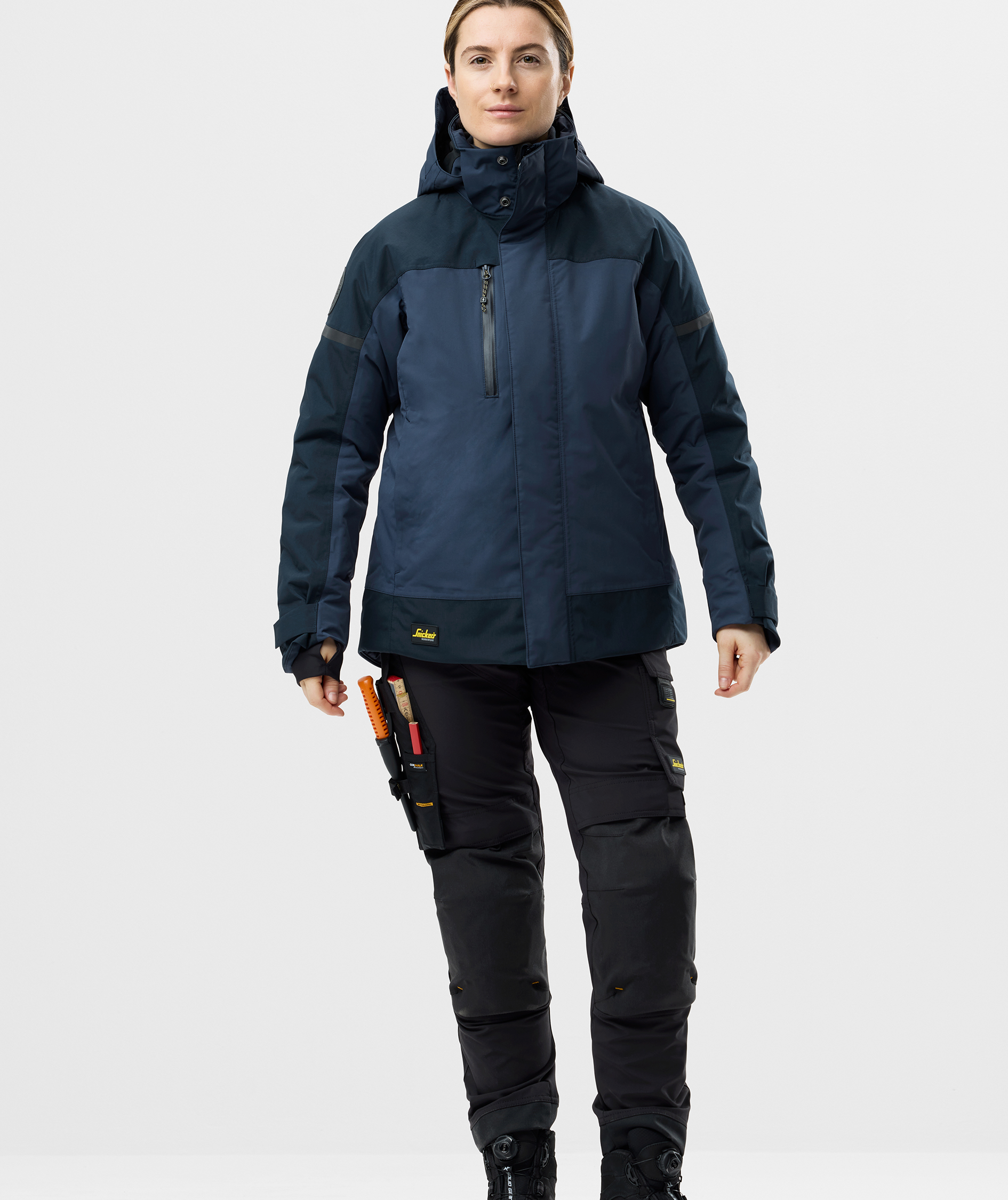 Snickers AllroundWork women's winter jacket 1177, Navy/Dark Navy