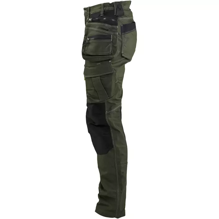 Blåkläder Damen Stretch-Handwerkerhose, Waldgrün/Schwarz, large image number 3