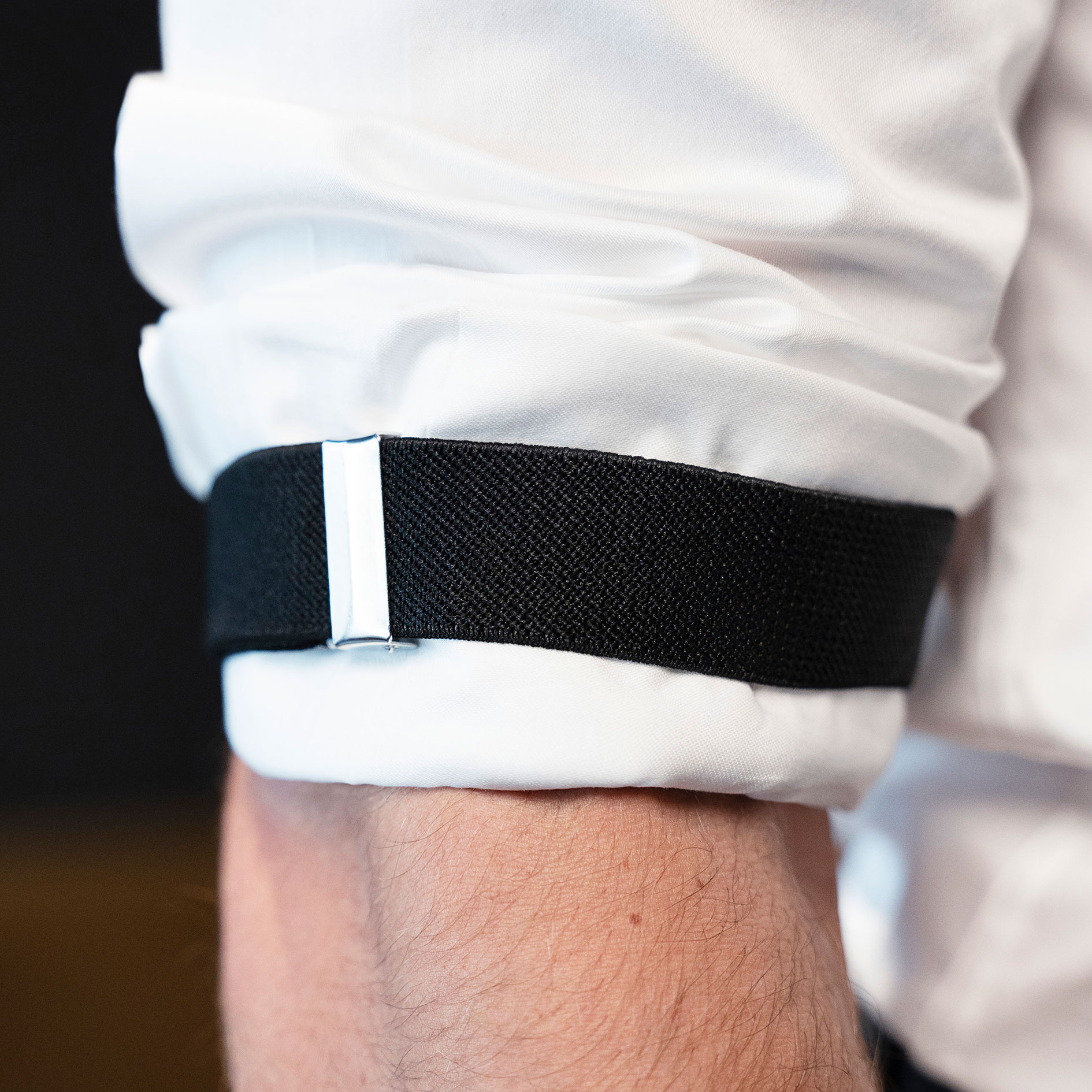 Karlowsky Sleeve holder, Black, Black, large image number 2