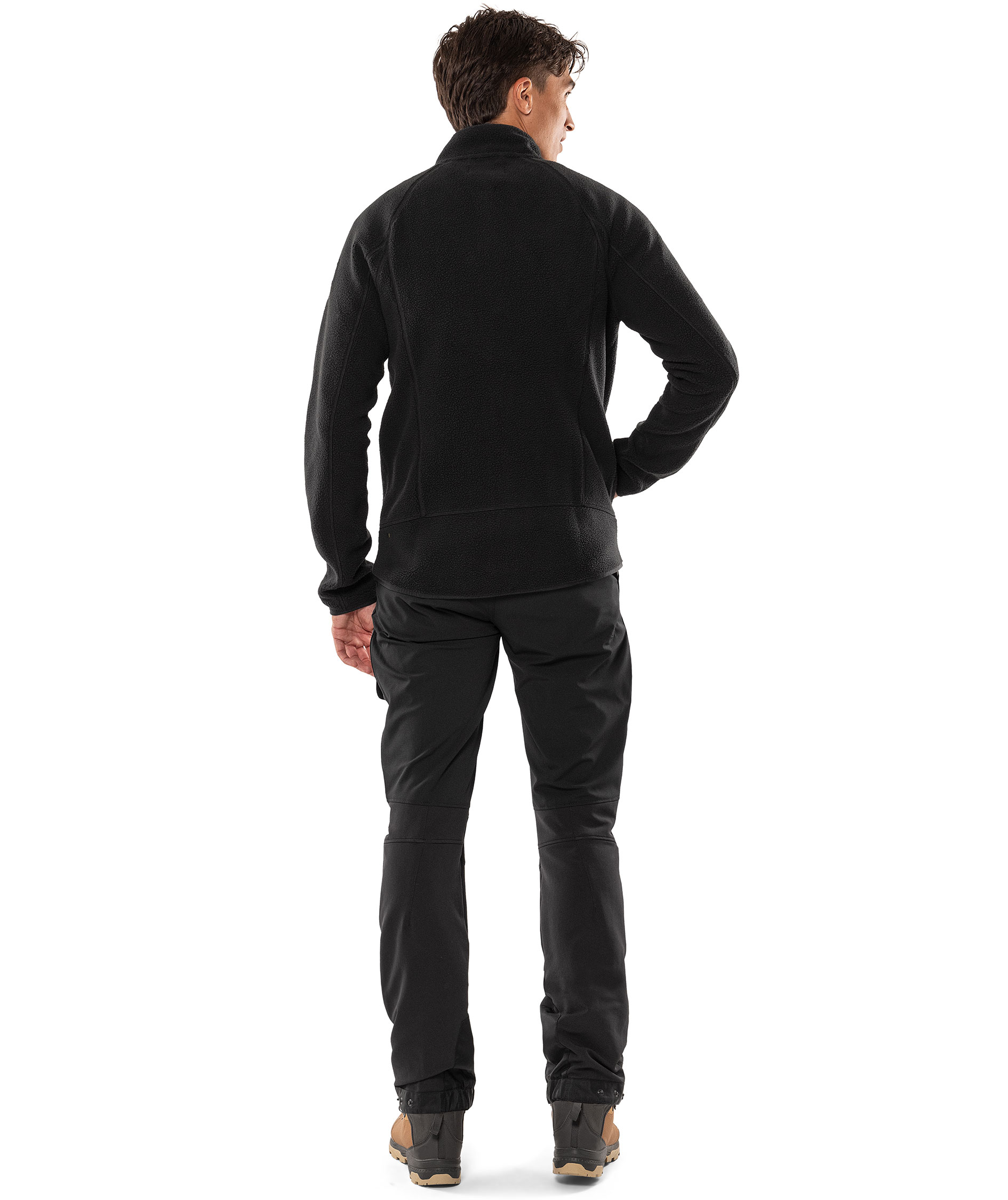 Fristads Argon fiberpelsjakke, Sort, large image number 3