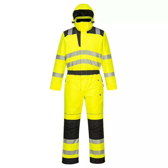 Portwest PW3 thermal coveralls, Hi-vis Yellow/Black, large image number 0