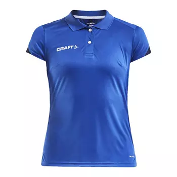 Craft Pro Control Impact Woman polo shirt, Navy/Club cobolt