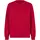ID ekologisk sweatshirt dam, Röd, Röd, swatch
