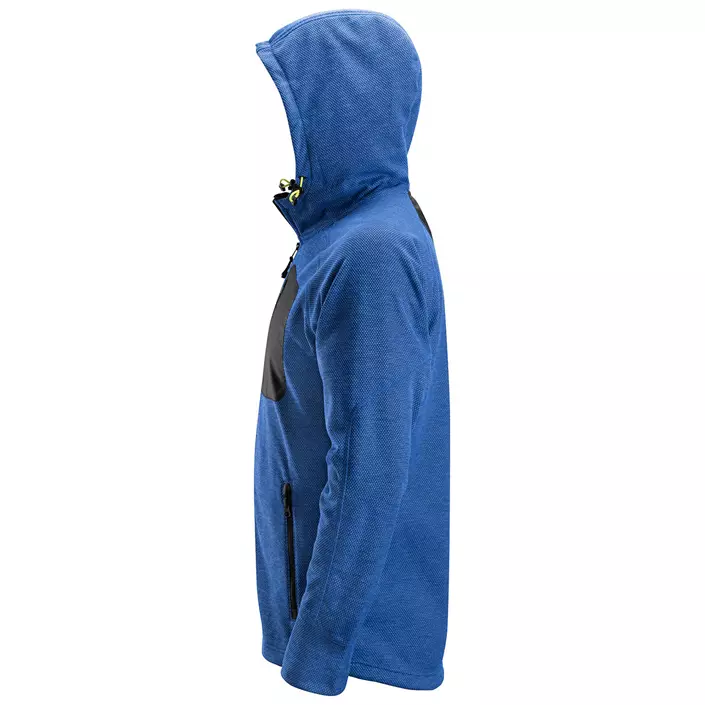 Snickers FlexiWork fleece hoodie 8041, Blue/Black, large image number 2