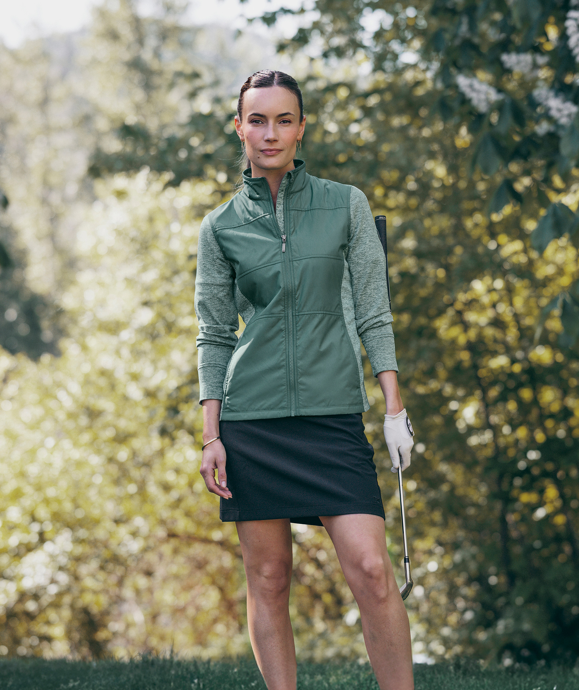 Cutter & Buck Stealth damejakke, Fyrregr&oslash;n