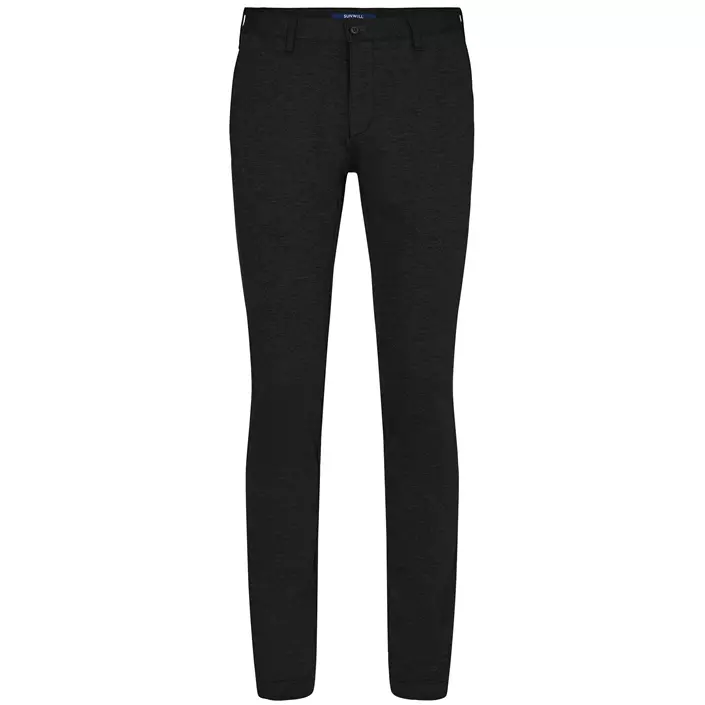 Sunwill Extreme Flexibility Slim fit chinos, Black, large image number 0