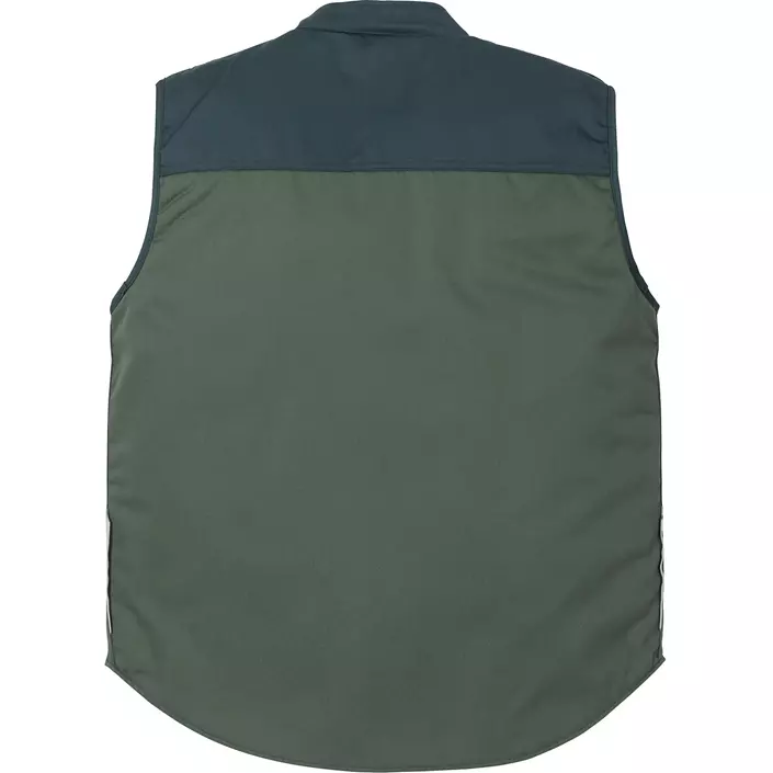 Kansas Icon work waistcoat, Light Army Green/Army Green, large image number 1