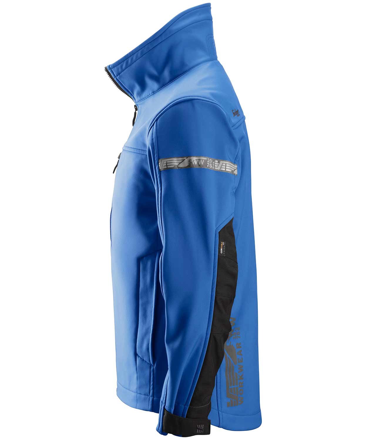 Snickers AllroundWork softshelljacka 1200, Bl&aring;/Svart, large image number 2