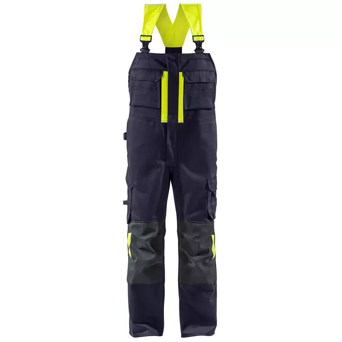 Fristads Flame kjeledress 1029 WEL, Marine/Hi-Vis gul, large image number 0