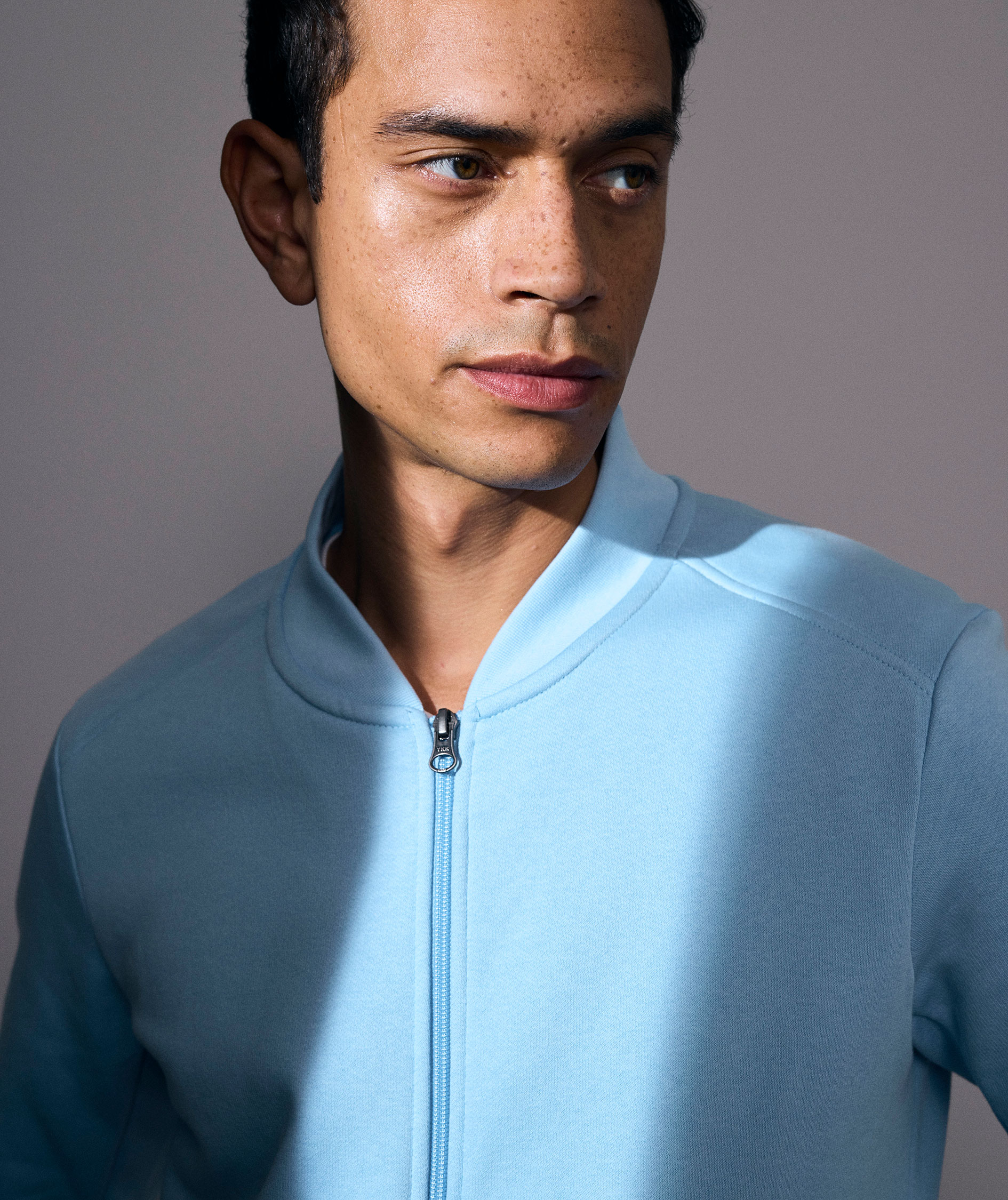 ID PRO Wear cardigan, Ljusbl&aring;, large image number 1