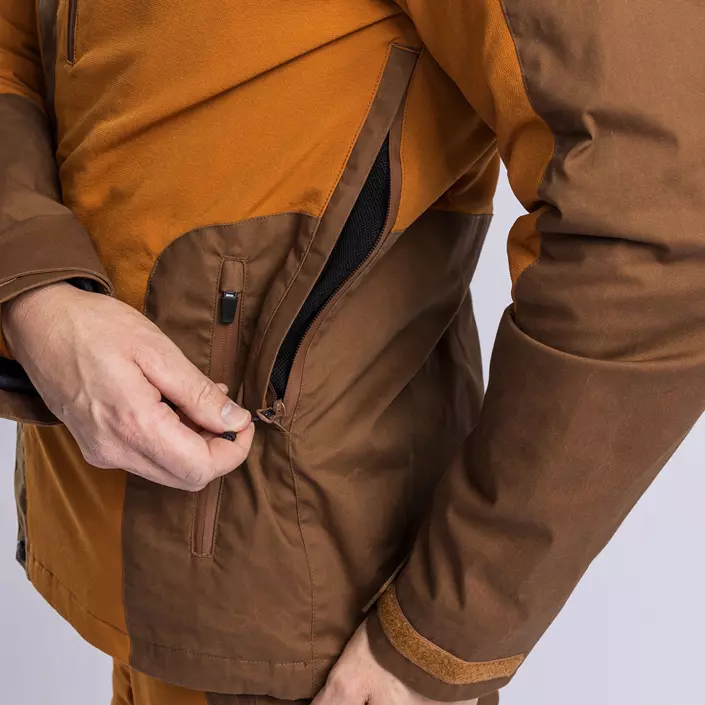 Pinewood Finnveden Hybrid Extreme jakke, Fudge/Nougat, large image number 9