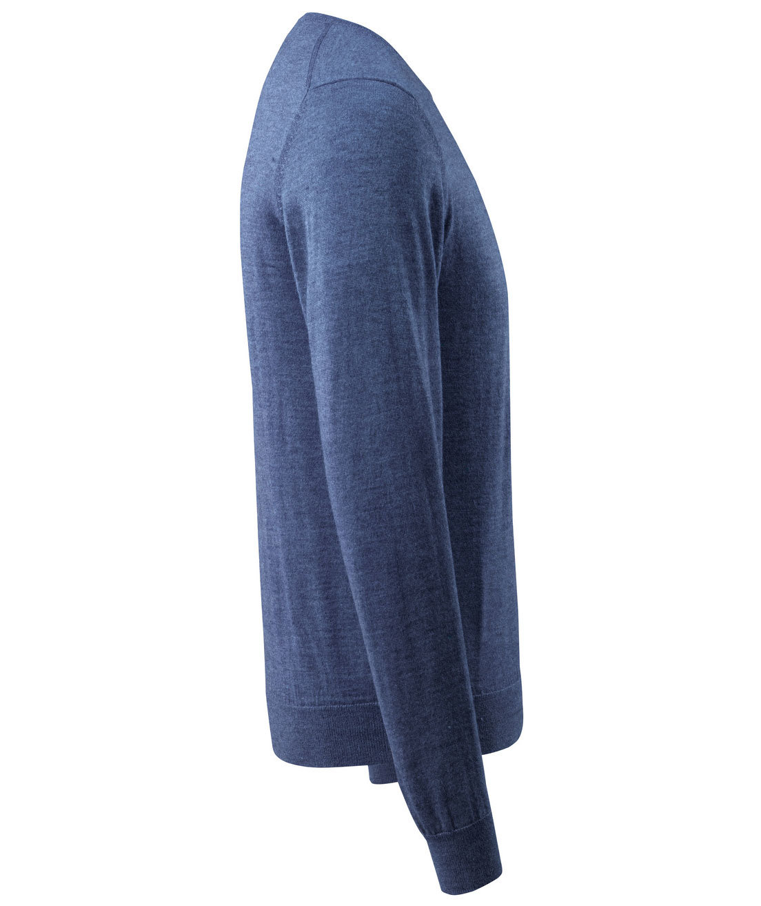 Mascot Frontline knitted sweater with merino wool, Blue Melange, large image number 3