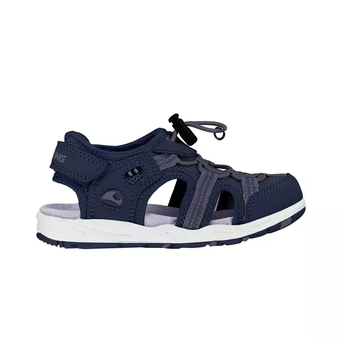 Viking Thrill sandals for kids, Navy/Grey, large image number 0
