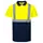 Portwest polo shirt, Hi-Vis yellow/marine, Hi-Vis yellow/marine, swatch