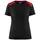 Blåkläder dame T-shirt, Sort/Rød, Sort/Rød, swatch