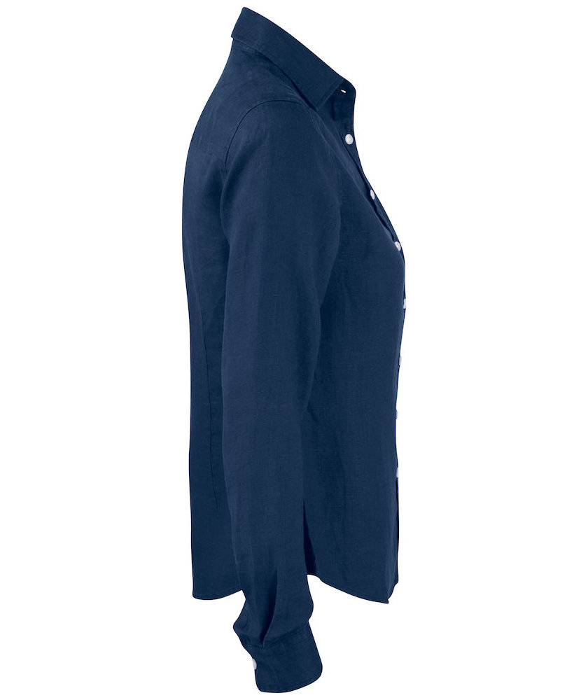 Cutter & Buck Summerland women's linen shirt, Navy, large image number 2