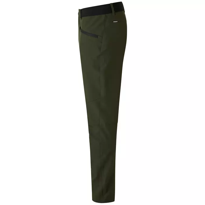ID CORE Stretch trousers, Olive Green, large image number 3