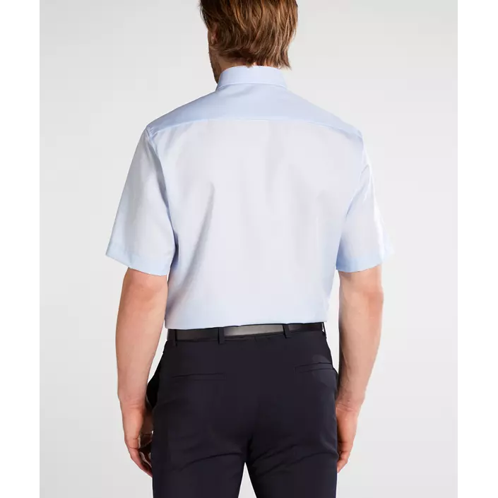 Eterna Uni Comfort fit kortærmet Poplin skjorte, Lyseblå, large image number 2