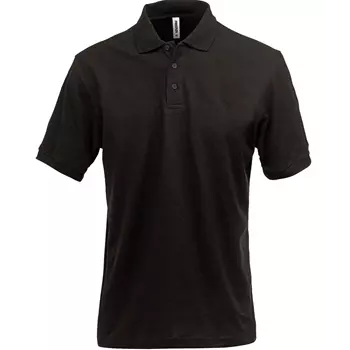 Fristads Acode Heavy polo T- shirt, Black