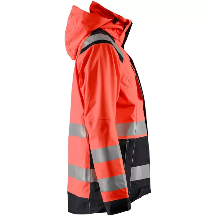 Blåkläder women's shell jacket, Hi-vis Red/Black, large image number 3