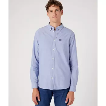 Wrangler 1 Pocket Button Down skjorta, Blue Tint