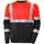 Helly Hansen Addvis Sweatshirt, Hi-Vis Rot/Ebony, Hi-Vis Rot/Ebony, swatch