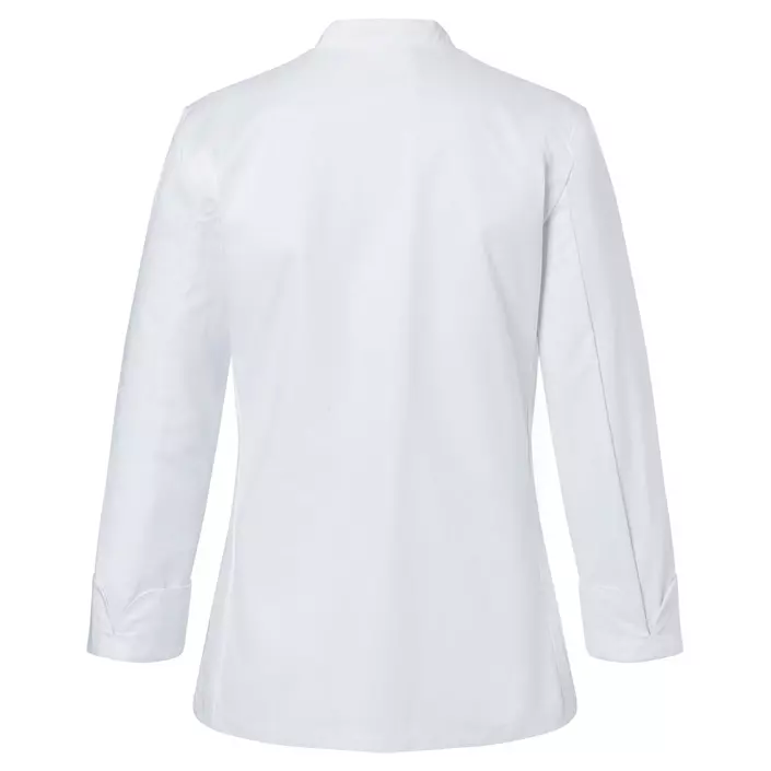 Karlowsky Agathe women's chefs jacket without buttons, White, large image number 2