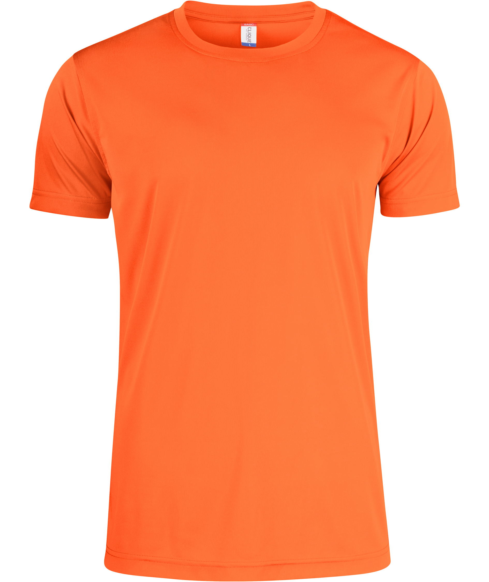 Clique Basic Active-T T-shirt, Visibility Orange, Visibility Orange, swatch