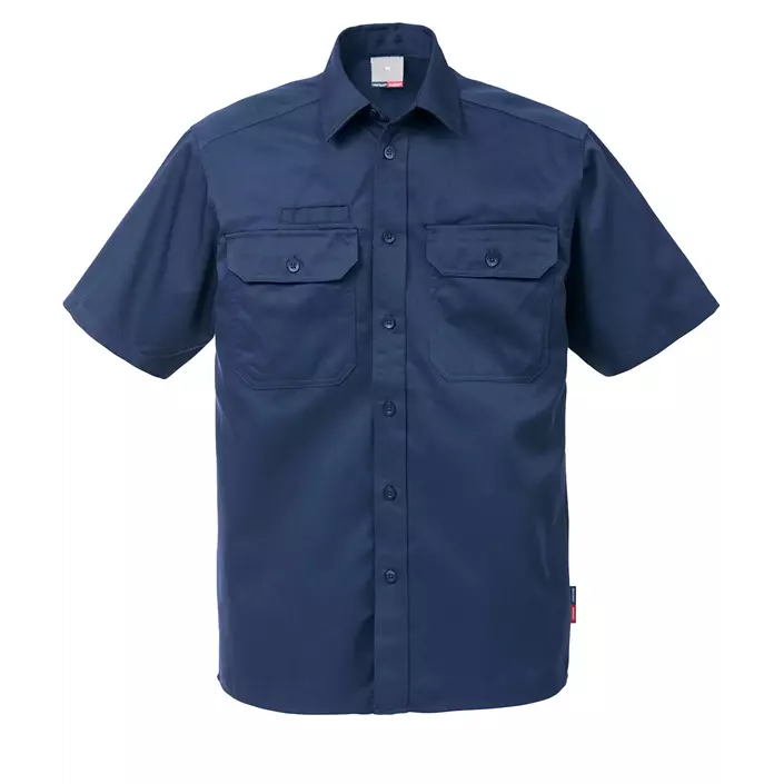 Kansas kortærmet arbejdsskjorte, Mørk Marine, large image number 0