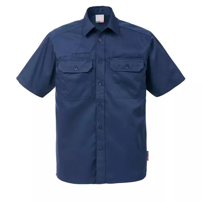 Kansas short-sleeved work shirt, Dark Marine Blue, large image number 0