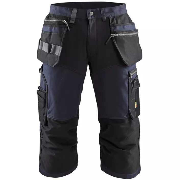 Blåkläder craftsman knee pants, Marine Blue/Black, large image number 0