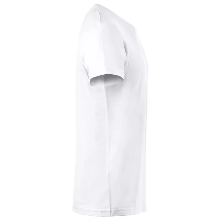 Clique Basic T-skjorte, Hvit, large image number 3