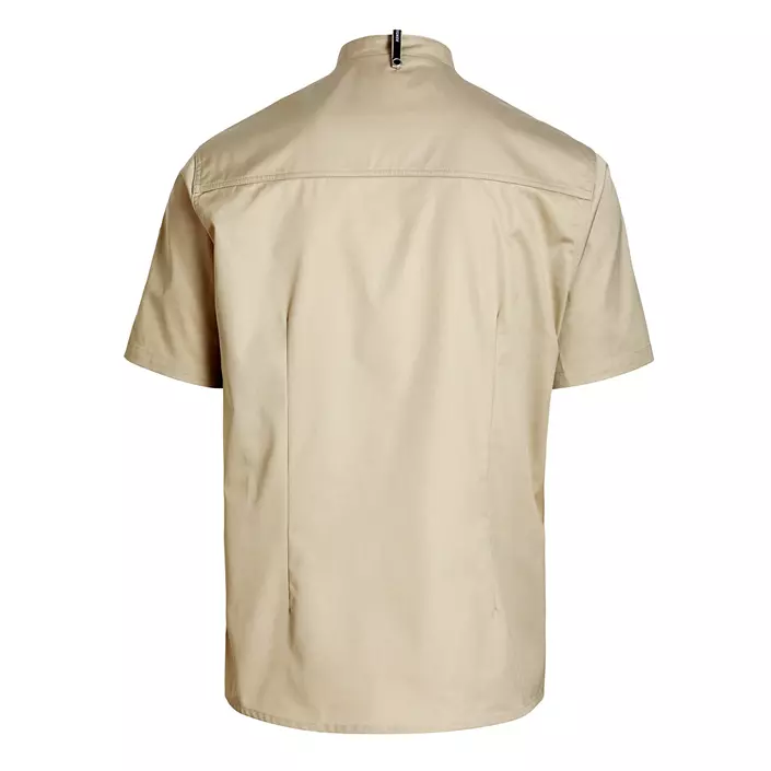 Kentaur short-sleeved  chefs-/server jacket, Sand, large image number 1